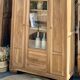 Armoire, vaisselier, bibliothèque parisienne ancienne en bois massif