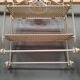 Metal wall shelf