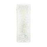 Mid-Century Murano Ice Glass Wall Light from Kaiser Leuchten, Germany, 1960