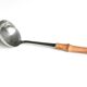 Stainless steel ladle with bamboo handle, 60s