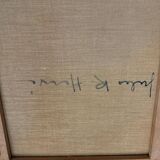 Painting by Jules René Hervé - oil on canvas