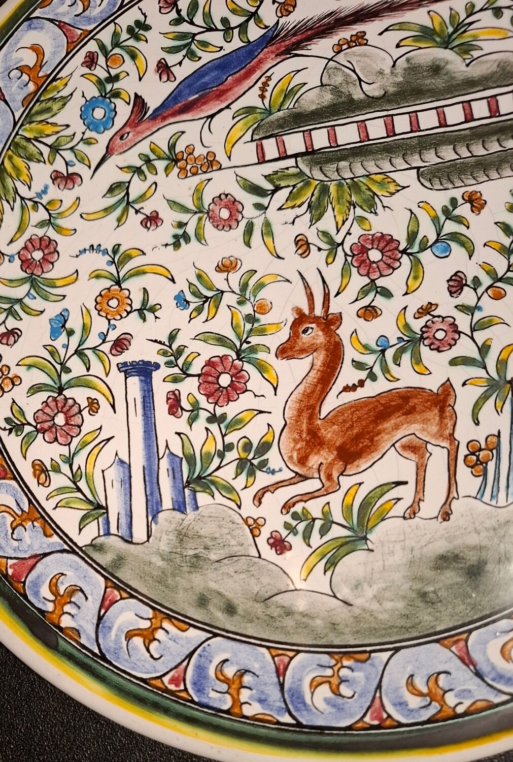 Ceramic trivet Estrela De Conimbriga