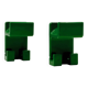 Green Wall Hooks by Olaf Von Bohr for Gedy 1970s