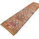 3x13 Colorful Soft Color Turkish Runner Rug, 87x395Cm