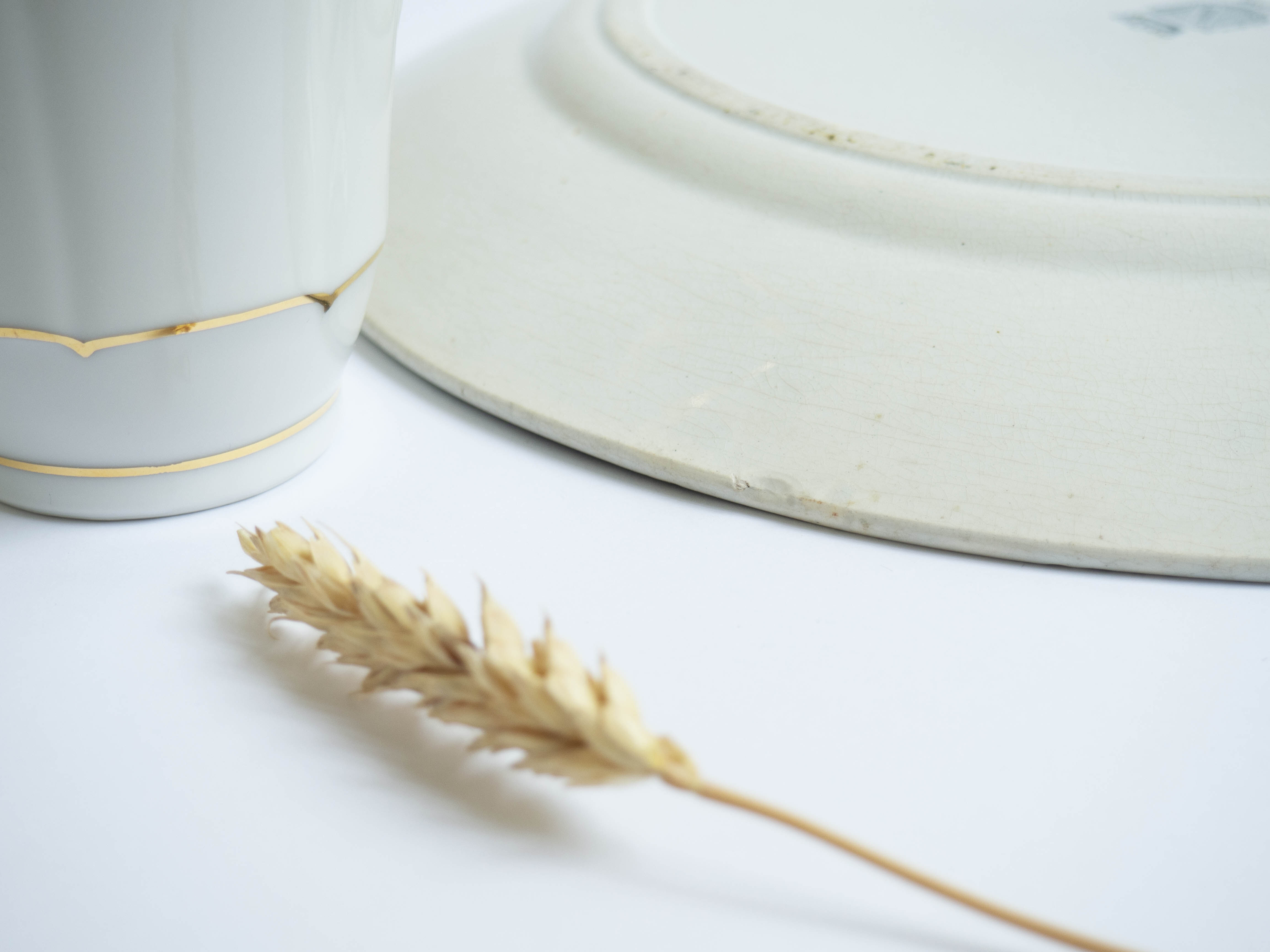 Iron clay dish from the St Amand factory model Rejane