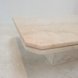 Italian marble coffee table, 1970s