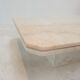 Table basse en marbre italien, années 1970