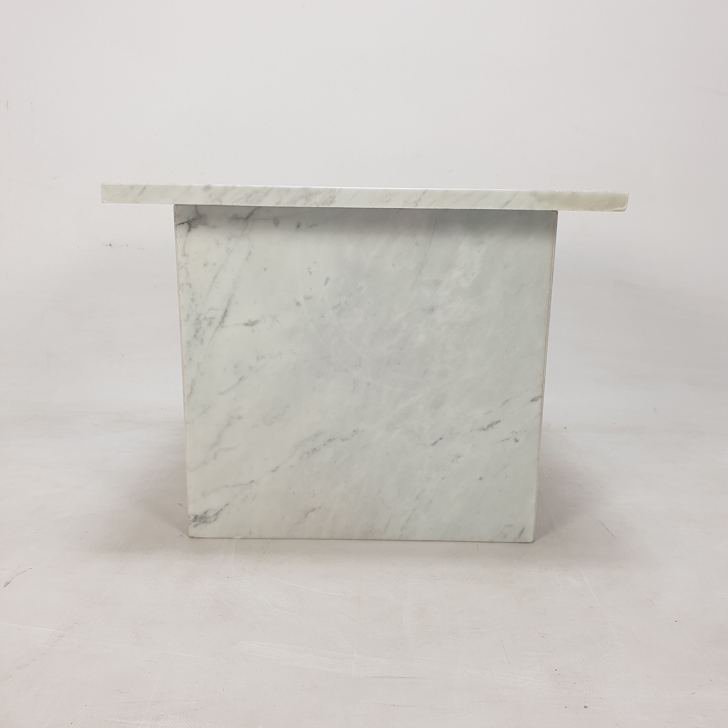 Italian Marble Coffee or Side Table, 1980s