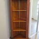 Corner bookshelf - Pentagon shape - Solid wood - 1980s - Richelieu