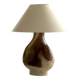 Axella Stoneware, sculptural table lamp from Denmark in stoneware, Model No 989, 1960s-70s.