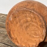 Pottery in terracotta jar in ancient ceramic signed ethnic