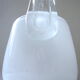 Vintage ice bucket in colorless and white "ouzo" crystal