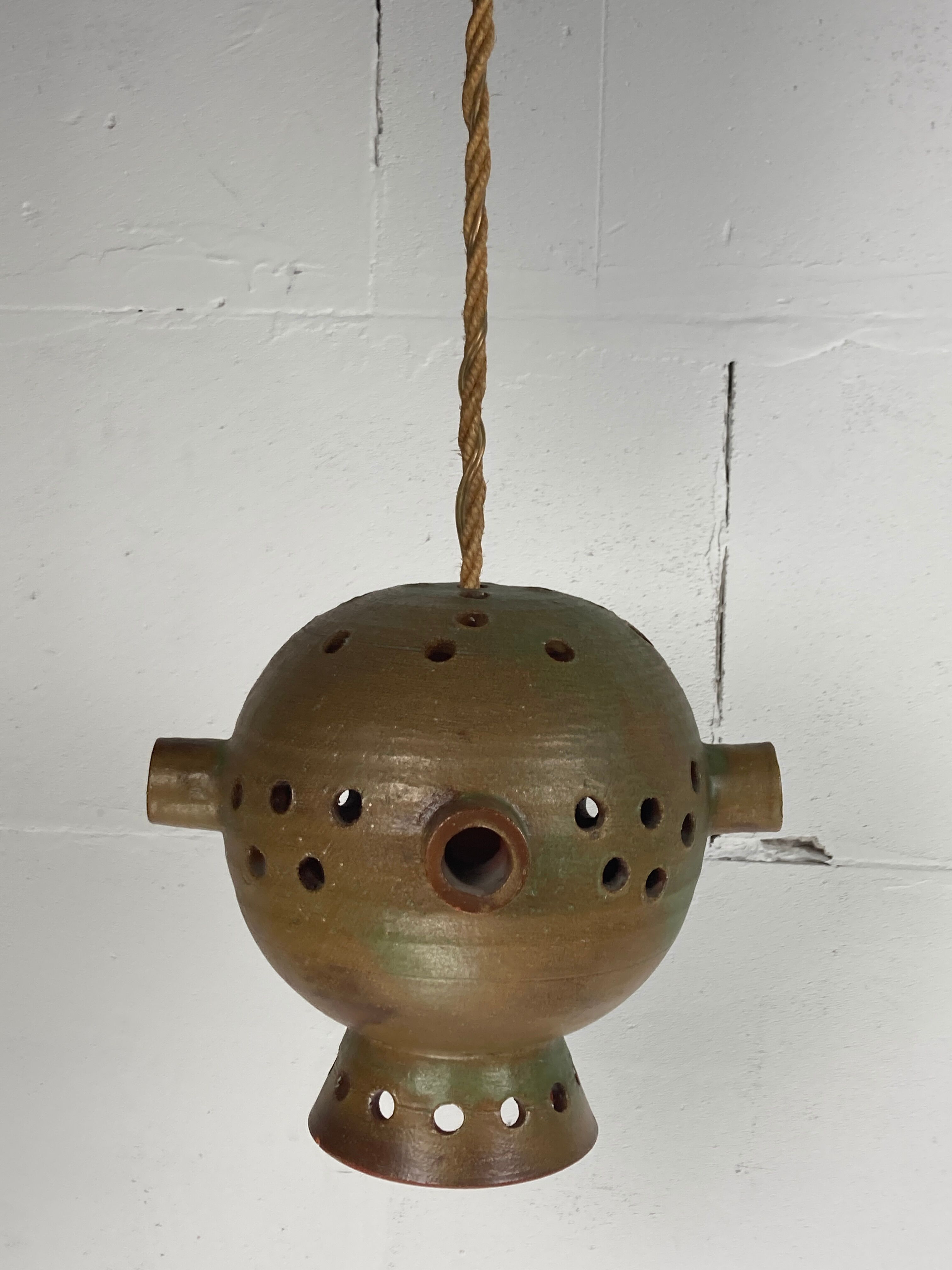 Ceramic space age suspension by Mobach Dutch 1960s