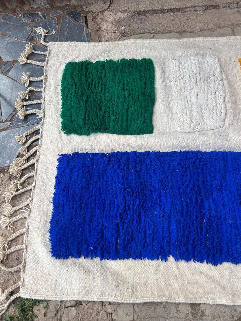 Tapis marocain berbère colorés 250cmx150cm