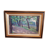 Oil on canvas