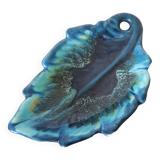 Blue leaf pocket tray