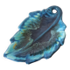 Blue leaf pocket tray