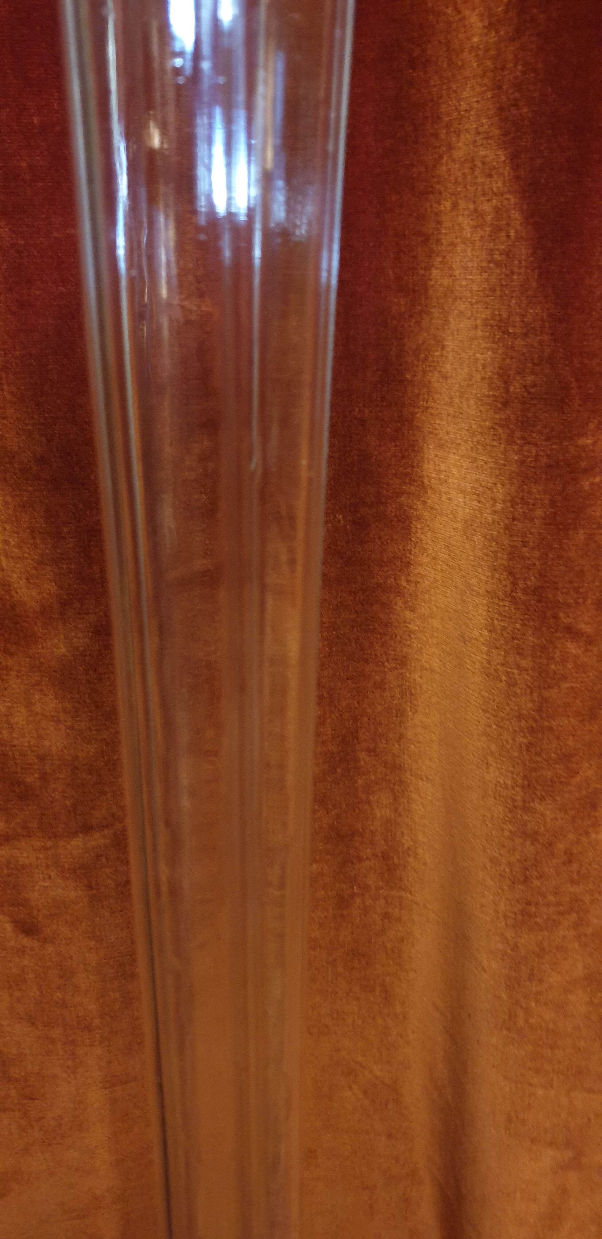 Vase soliflore molded glass