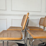 Set of 4 Cesca B32 chairs