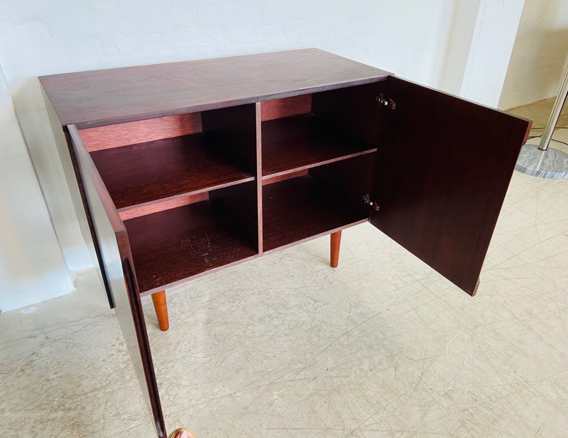 Vintage Danish mid-century matching rosewood sideboards 1960s