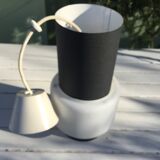 Opaline hanging lamp