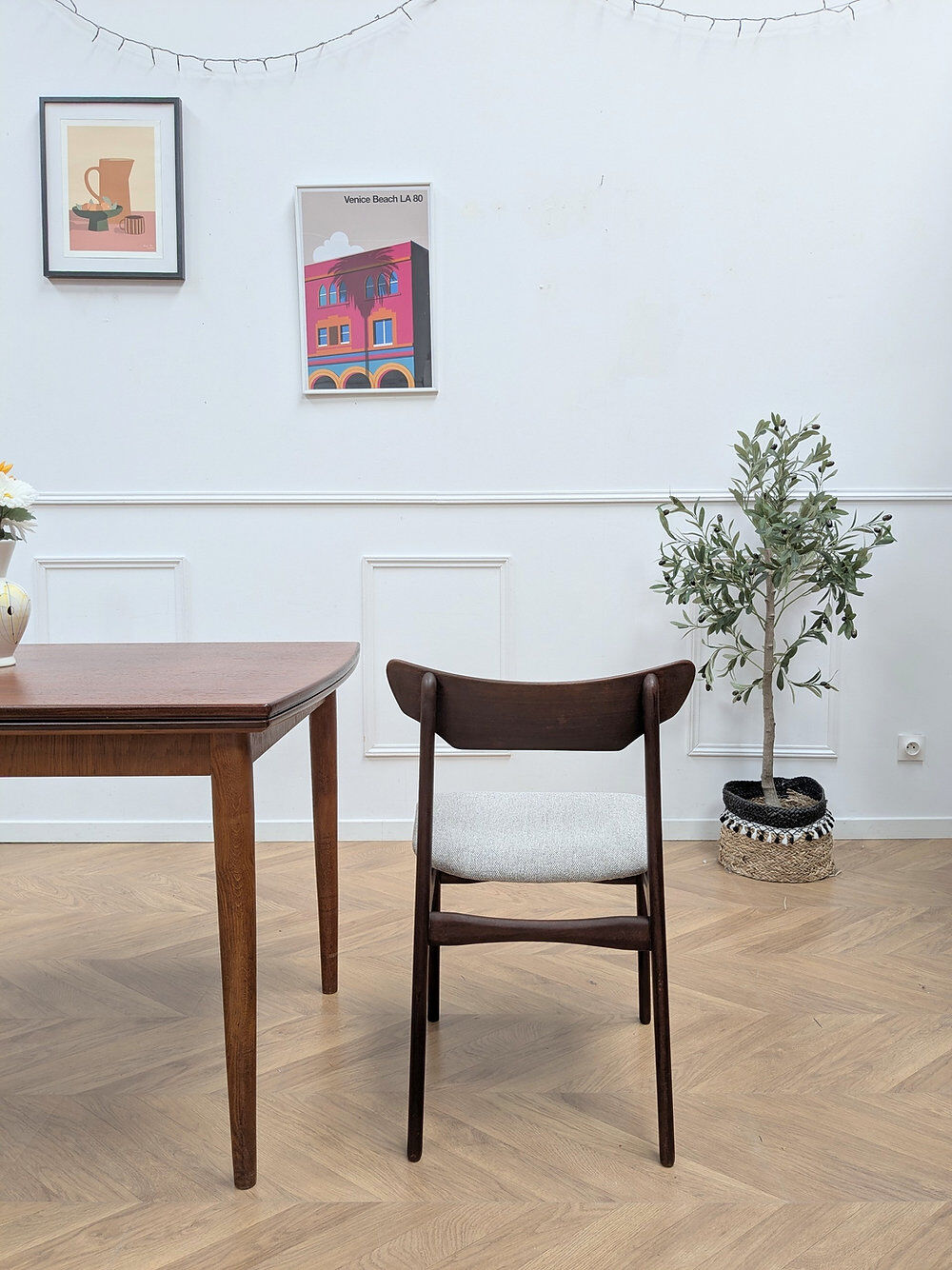 Chaise vintage designée par Schionning & Elgaard