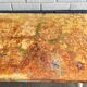 Vintage small Tolix table for console or pedestal table, 89x51 cm