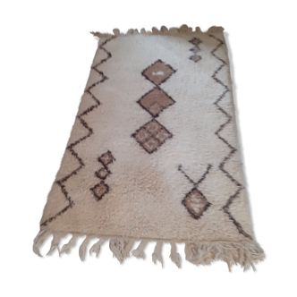 Thick berber carpet, pure wool and handmade