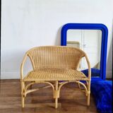 Rattan bench