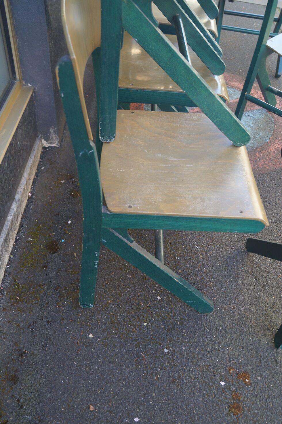 Set of 10 Bauman chairs 1980