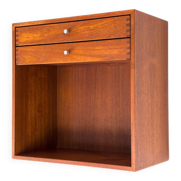 Teak Wall Console #131 by Kai Kristiansen for Aksel Kjersgaard, 1960s