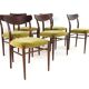 Set of 6 Lübke Otto Pollak mid centiry chairs 'Aldersbach'