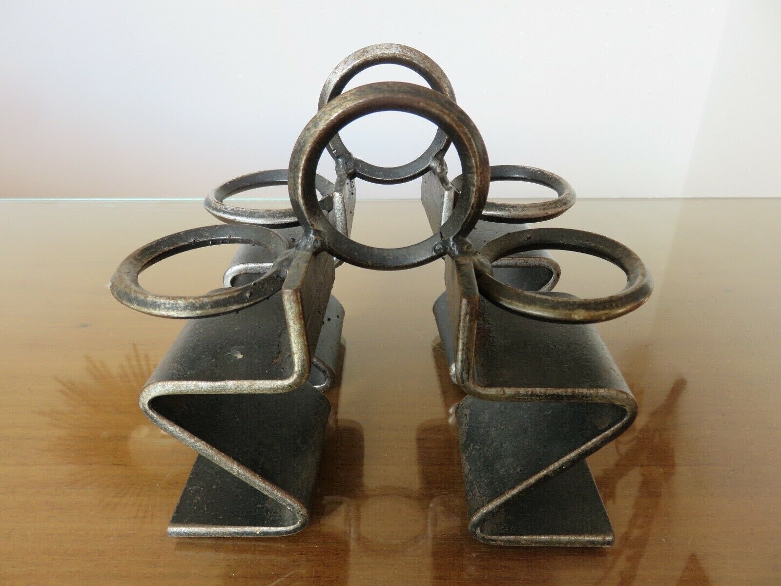 Serre brutalist books in raw steel 70s