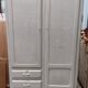 Parisian wardrobe 50s, two doors, 3 drawers, 6 shelves