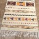 Unique and medium sized Berber rug, gray rug, Moroccan kilim.