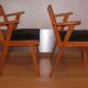Paire de fauteuils vintage  bridge