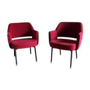 Paire de fauteuils design