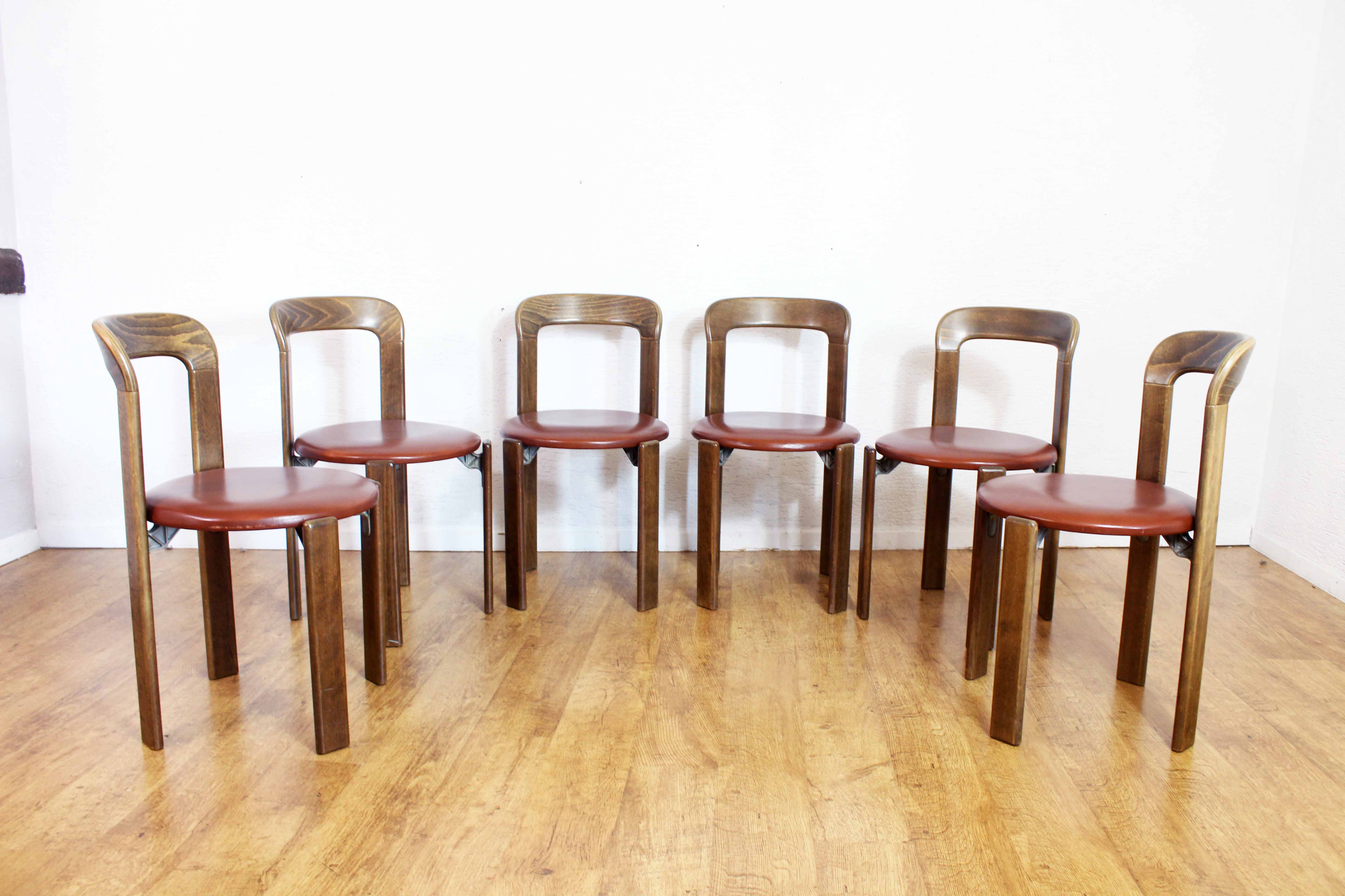 Set de 6 chaises Bruno Rey