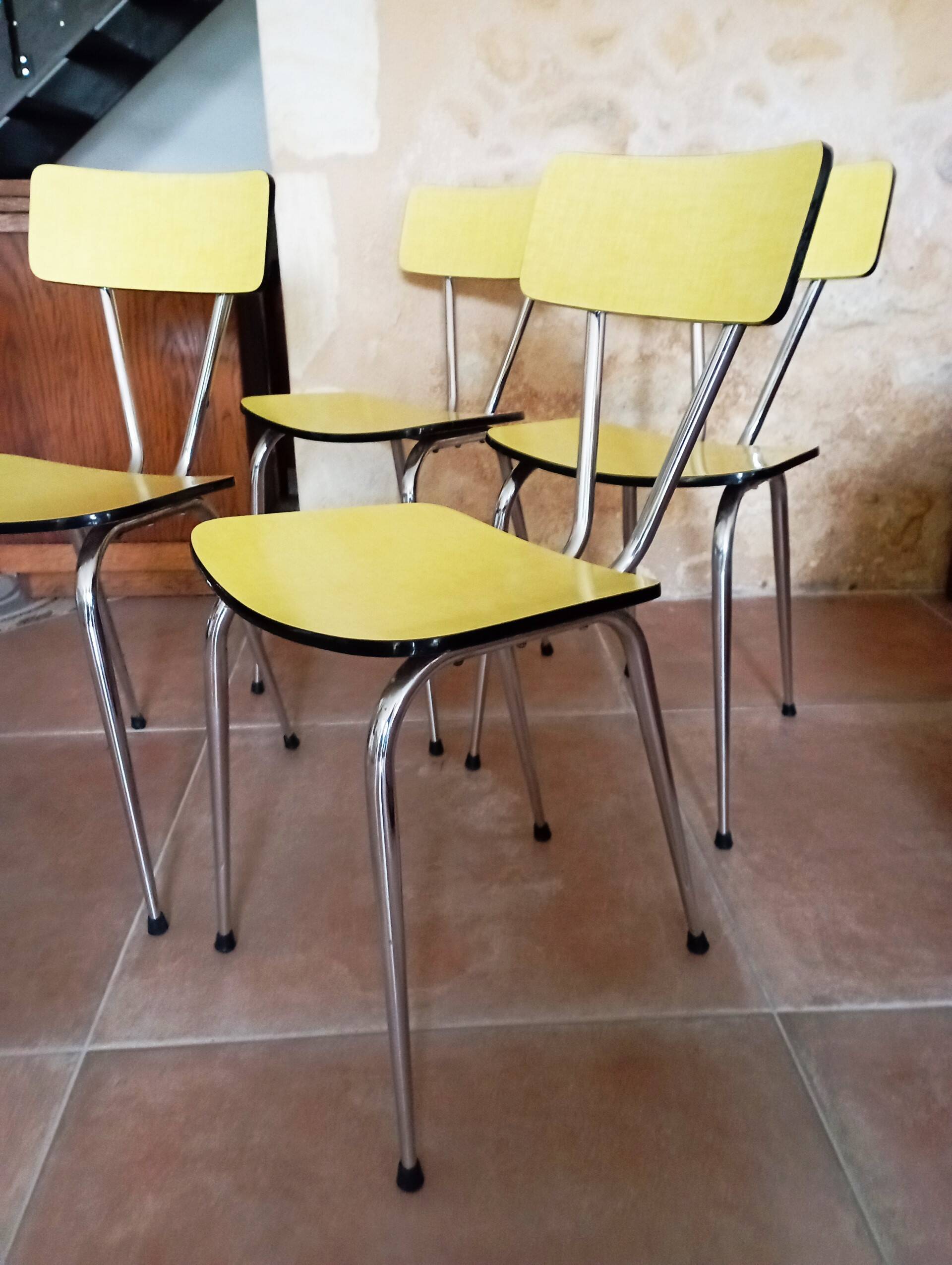 Set of 4 60s chairs