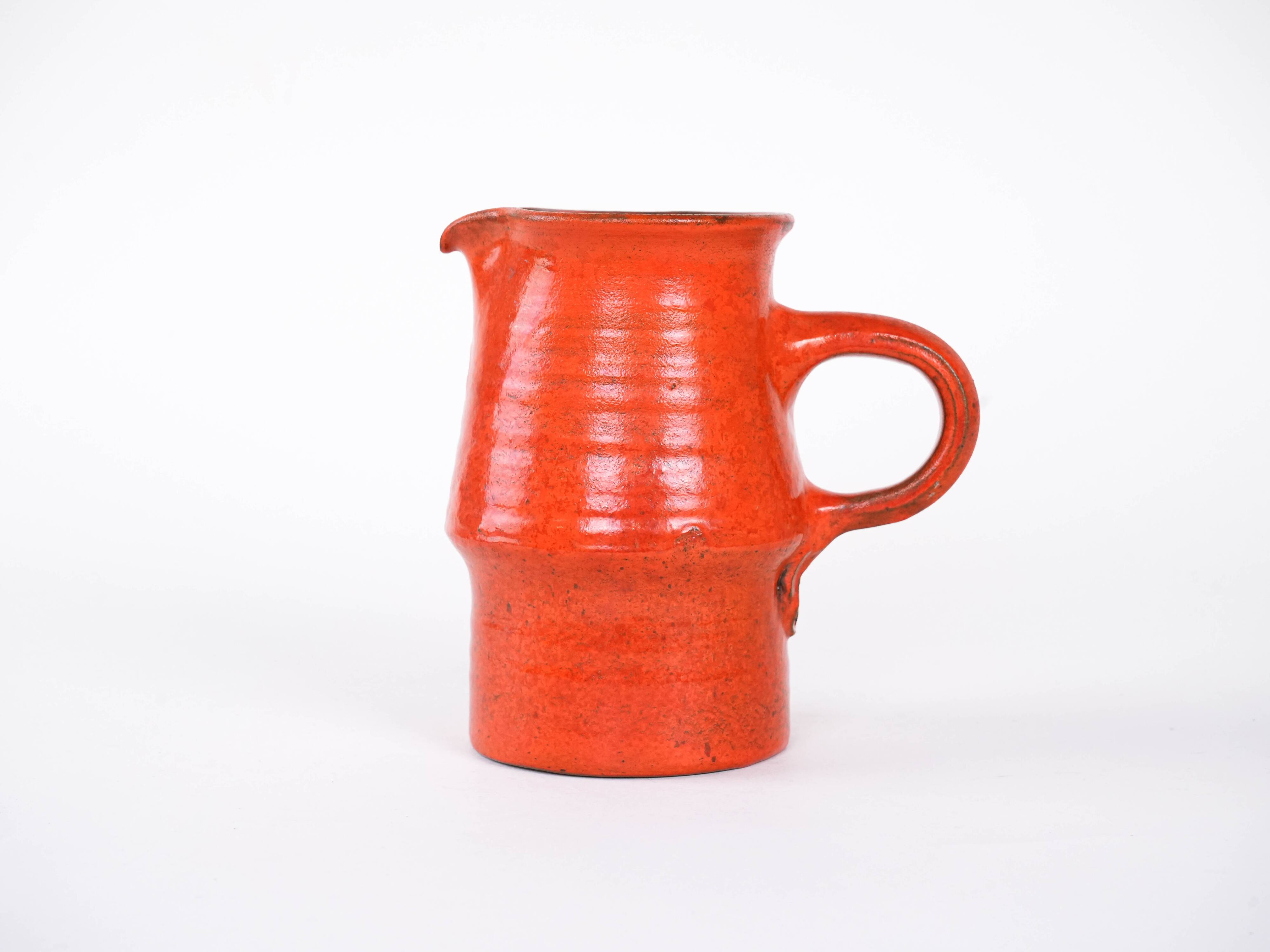 Jarre en céramique, design danois, années 1960, fabriquée au Danemark
