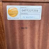 Vintage Dyrlund teak library with sliding doors – Denmark 1960s