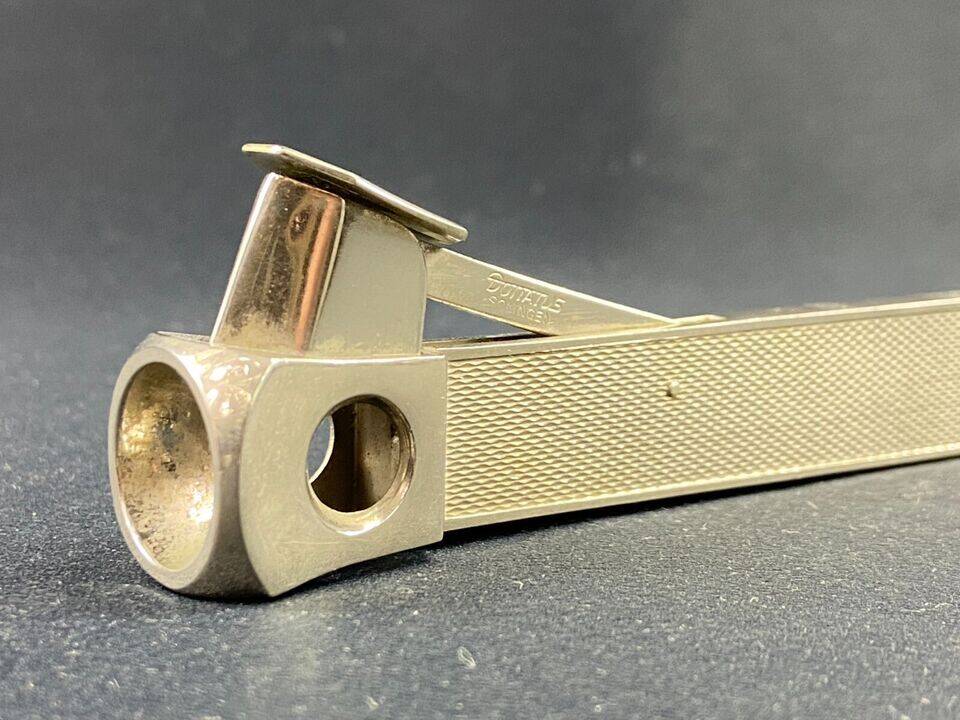 Donatus Solingen silver-plated cigar cutter