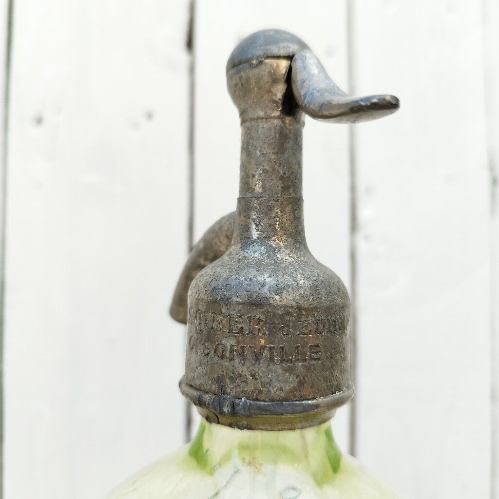 Siphon ancien eau de seltz Pasquier Oisonville Oysonville