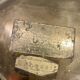 Octagonal brass plate