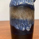 Carafe vase in German pottery WGP Fat Lava mid-century style by Ruscha, 1960s.
