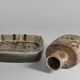 Scandinavian Modern Plate and Vase, ceramic, "Baca", Fajance, by Nils Thorsson f