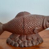 Greenhouse vintage book "carp" cast iron
