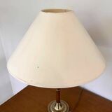 Ivory lampshade table lamp