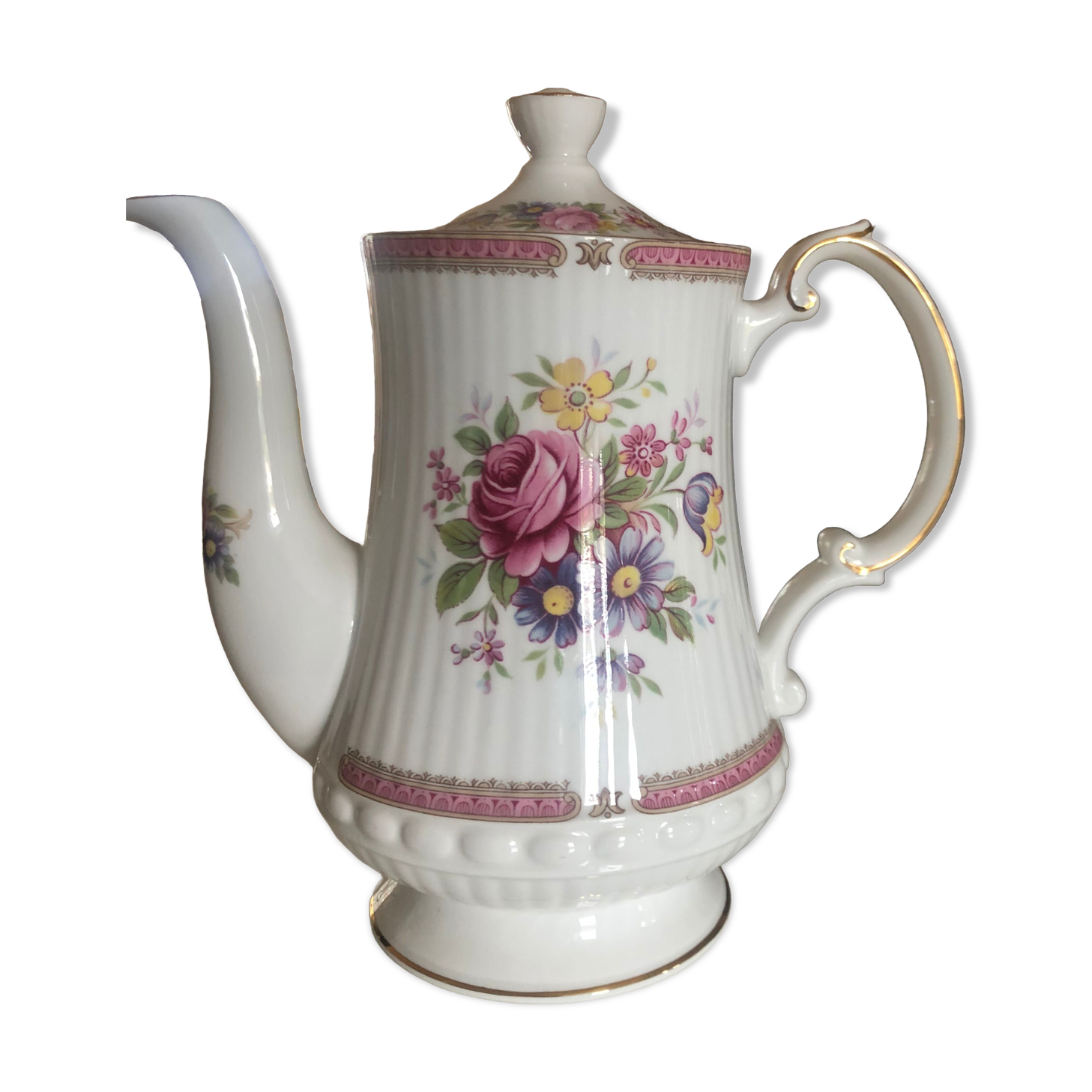English porcelain coffee maker