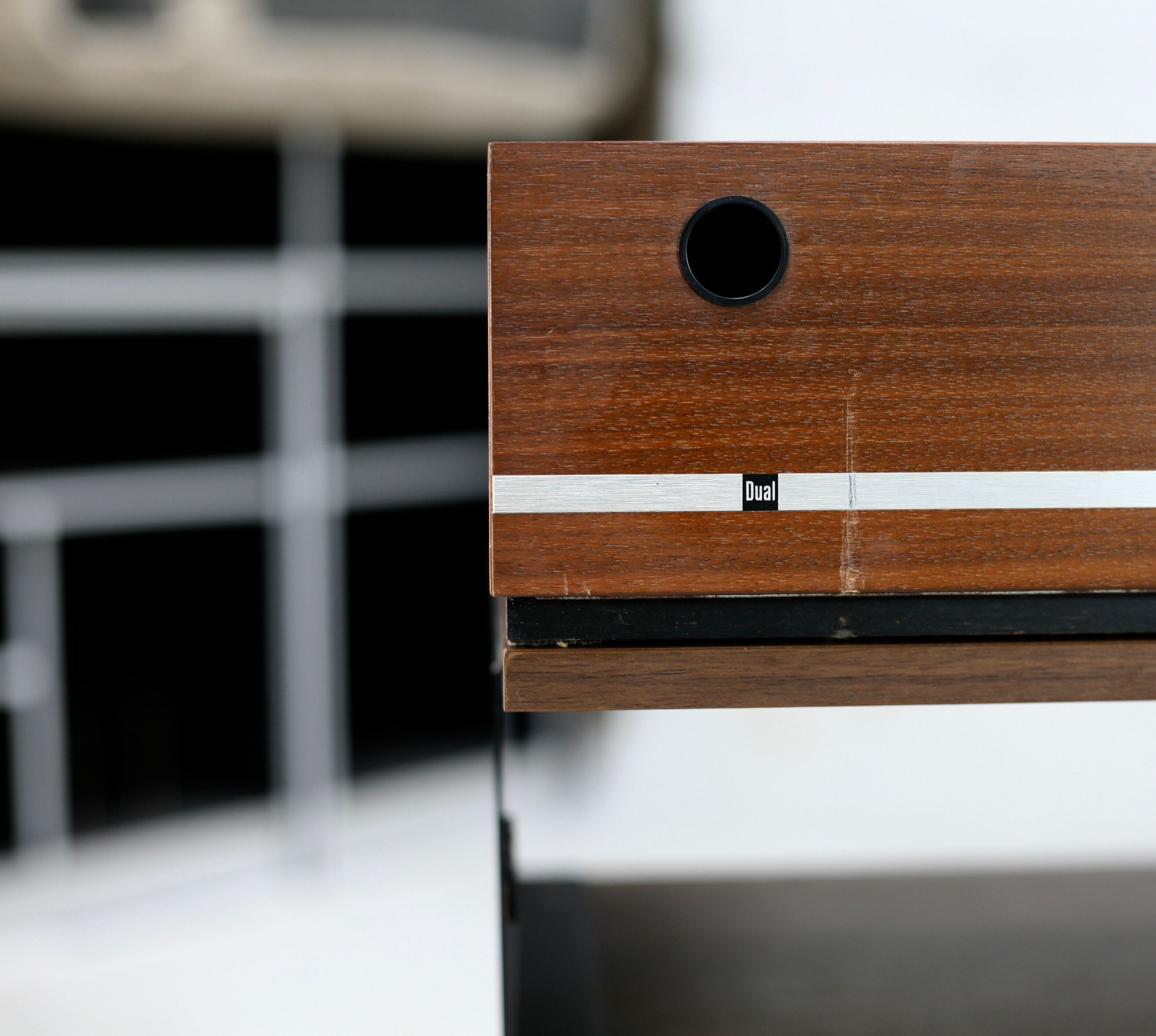 Dual furniture, hi-fi storage, circa 1970.